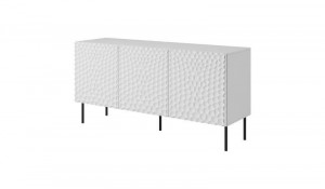 COMODA LIVING, CAMA-HOLE-KOM-152-BI/BI, 152CM, DIN PLACI LAMINATE SI MDF, DESIGN MODERN - Img 3
