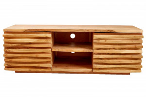 COMODA TV 150CM, RELIEF, DIN LEMN MASIV DE SALCAM, STIL VINTAGE, ARTIM GROUP SELECTION - Img 6