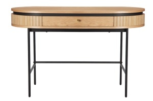 CONSOLA/BIROU, ATELIER 120CM, DIN LEMN DE MANGO SI METAL, ASPECT NATUR, ARTIM GROUP SELECTION
