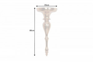 CONSOLA DE PERETE, SCALA 80CM, COD 42265, CULOARE AURIE, STIL CLASIC - Img 7