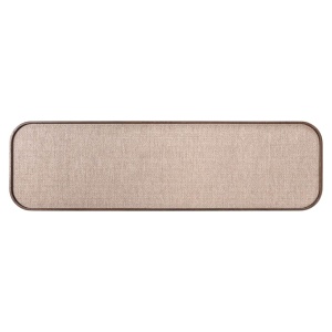 CONSOLA WILLOX 214291, CONFECTIONATA DIN METAL, LEMN DE STEJAR, PAL SI TEXTIL, CULOAREA BEJ, STIL MODERN - Img 5