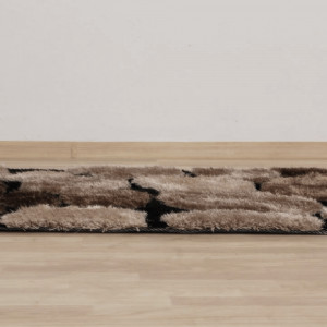 Covor 100x140 cm, maro/bej/negru, PEBBLE TYP 2, 0000201399 - Img 5