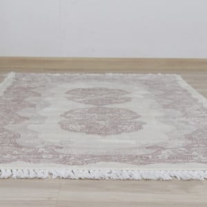 Covor 80x200 cm, crem, LARIMER, 0000203325 - Img 3