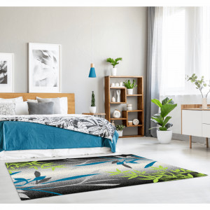 Covor, model frunze, multicolor, 57x90, TASNIM, 0000268541 - Img 2