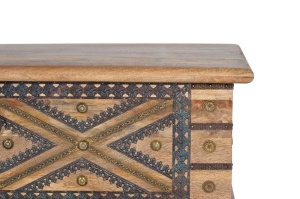 CUFAR DIN LEMN 116CM, LEMN DE MANGO SI METAL, ARTIM GROUP SELECTION - Img 5