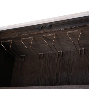 DULAP/CABINET CLAREMONT, 212218, CONFECTIONAT DIN FURNIR DE STEJAR, LEMN SI TRAVERTIN, MARO, STIL MODERN - Img 6
