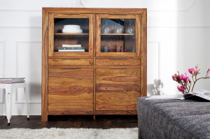 DULAP DIN LEMN MASIV 140CM, DIN LEMN MASIV DE TRANDAFIR, DESIGN RUSTIC, ARTIM GROUP SELECTION - Img 3