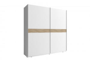 DULAP DORMITOR MIKA VI 200 ALB DESIGN MODERN PSK