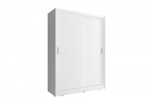 DULAP DORMITOR WIKI 150 ALB DESIGN MODERN PSK - Img 1