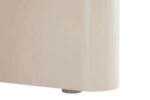 DULAP LIVING SAVOY 130CM, 3D, REALIZAT DIN MDF SI PLACA CERAMICA, CULOARE ALBA, ARTIM GROUP SELECTION - Img 2