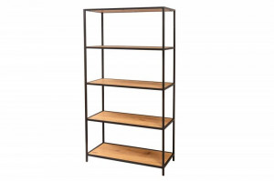 DULAP/RAFT 150X77CM, SLIM LINE, COD 42028, DIN METAL SI FURNIR, STIL INDUSTRIAL - Img 5