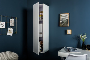 DULAP SUSPENDAT SUPREM VERTICAL ALB 38669 DE 120 CM STIL MODERN - Img 1