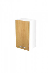 DULAP SUSPENDAT VENTO G-40/72, ALB/STEJAR MIERE, STIL MODERN, HALMAR