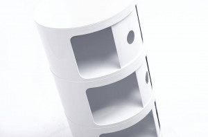 DULAPIOR COMBI 5, ALB, DIN ABS, STIL MODERN - Img 3