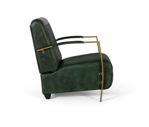 FOTOLIU, 1748, DIN PIELE VERDE INTENS SI METAL, ARTIM GROUP SELECTION - Img 3