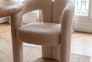FOTOLIU, ARCH, REALIZAT DIN TEXTIL BOUCLE CREM, DESIGN MODERN, ARTIM GROUP SELECTION - Img 5