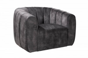 FOTOLIU BABYLON, CATIFEA GRI INCHIS, ROTATIV, COD 43528, DESIGN RETRO - Img 6
