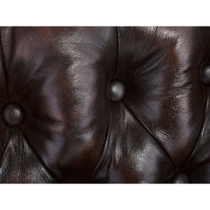 FOTOLIU CHESTERFIELD, DIN LEMN SI PIELE NATURALA, CULOARE MARO, ARTIM SELECTION - Img 3