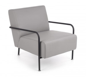 FOTOLIU CONFORTABIL CUPER GRI/NEGRU STIL CLASIC HALMAR - Img 2