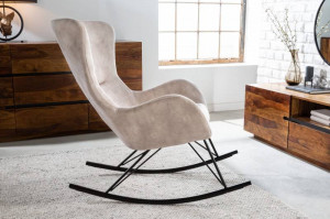 FOTOLIU MODERN BALANSOAR, SCANDINAVIA, CATIFEA SAMPANIE/NEGRU, DESIGN EXCLUSIVIST, ARTIM GROUP - Img 3