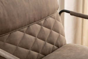 FOTOLIU MODERN, MUSTANG LOUNGER ,TAUPE ANTIK, STIL VINTAGE - Img 5