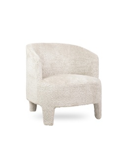 FOTOLIU OSCAR BEJ, CONFECTIONAT DIN TEXTIL CHENILLE SI METAL, STIL MODERN