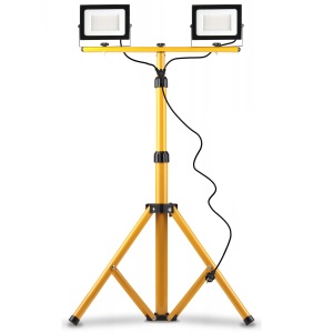 Halogen LED budowlany na statywie RSL005-2x50N - Img 2