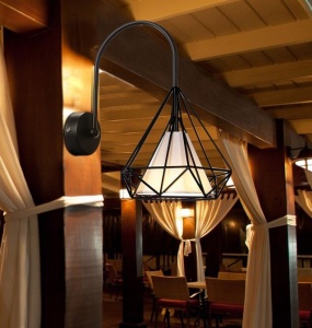 LAMPA de perete APLICA IN STIL LOFT E27 BELLO METAL - Img 4