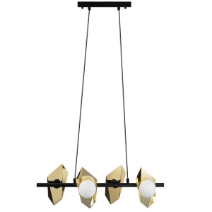 Lampă de tavan APP1412-CP BLACK GOLD - Img 4