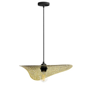Lampă de tavan APP1467-1CP BLACK/GOLD - Img 1