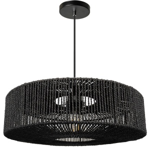 Lampă de tavan APP1484-1CP Black - Img 1