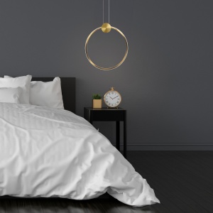 Lampă de tavan LED APP1400-CP OLD GOLD 50cm - Img 2