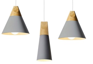 Lampa DE TAVAN SCANDI SET CPR gri - Img 2