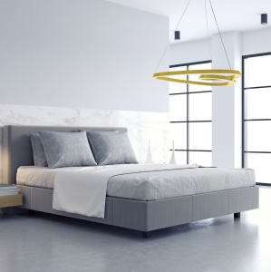 Lampa LED APP7797-cp Gold + Remote Control - Img 4