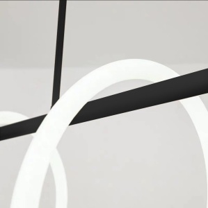 Lampa LED APP853-CP LONG BLACK - Img 4