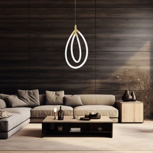 Lampa LED G017-CP Gold - Img 2