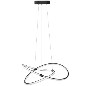 Lampă suspendată APP1193-CP Black - Img 2