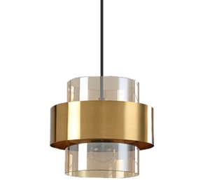 Lampă suspendată APP1236-1CP Gold - Img 3