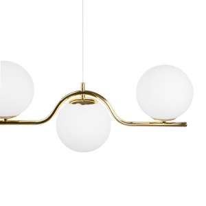 Lampă suspendată APP1662-5CP Gold - Img 2
