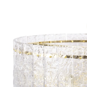 Lampă suspendată Cristal APP1779-CP 60CM Gold - Img 4
