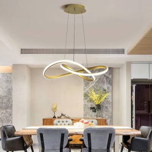 Lampă suspendată LED APP1601-CP GOLD - Img 2