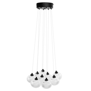 Lampă suspendată MS022-9CP Black - Img 2