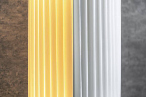 LAMPADAR SALONE 200CM DIN LATEX, ALB, COD 1591 - Img 5
