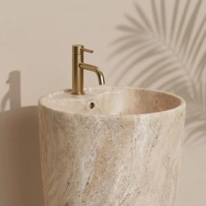 LAVOAR FREESTANDING ANYA SAVANA MATT, 83 CM, DIN CERAMICA, CALITATE SUPERIOARA - Img 5