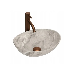 LAVOAR PE BLAT BASARO ATENA 41 CM, DIN CERAMICA, CALITATE SUPERIOARA, REA