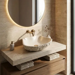 LAVOAR PENTRU BLAT ISLA WARM BEIGE, CALITATE SUPERIOARA