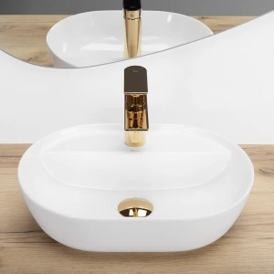 LAVOAR PENTRU BLAT REA AURA 42 CM, ALB, CALITATE SUPERIOARA - Img 3