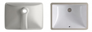 LAVOAR REA INCASTRAT ADELA, 46 CM, ALB, DIN CERAMICA, CALITATE SUPERIOARA - Img 4