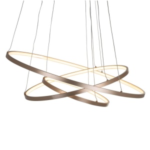 LUSTRA AMIRA AURIU, HL-0124, CONFECTIONATA DIN ALUMINIU, STIL MODERN - Img 3