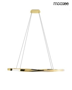 LUSTRA ANILLO 120, AURIE, CONFECTIONATA DIN METAL SI ALUMINIU, STIL MODERN - Img 6